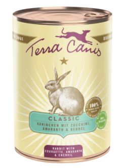 Classic getreidearm Kaninchen m. Zucchini, Amaranth&Kerbel