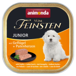 Animonda, chien Vom Feinsten Junior avec volaille + cur de