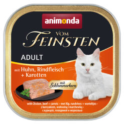 Animonda, Chat, Vom Feinsten a.poulet,boeuf,carot.
