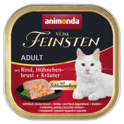 Animonda, Chat, Vom Feinsten a.boeuf,poulet+herbes