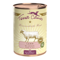 Classic s.gluten,Agneau a.courgette, millet+aneth