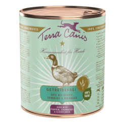 Sans céréales, canard à la citrouille, fraises & sureau