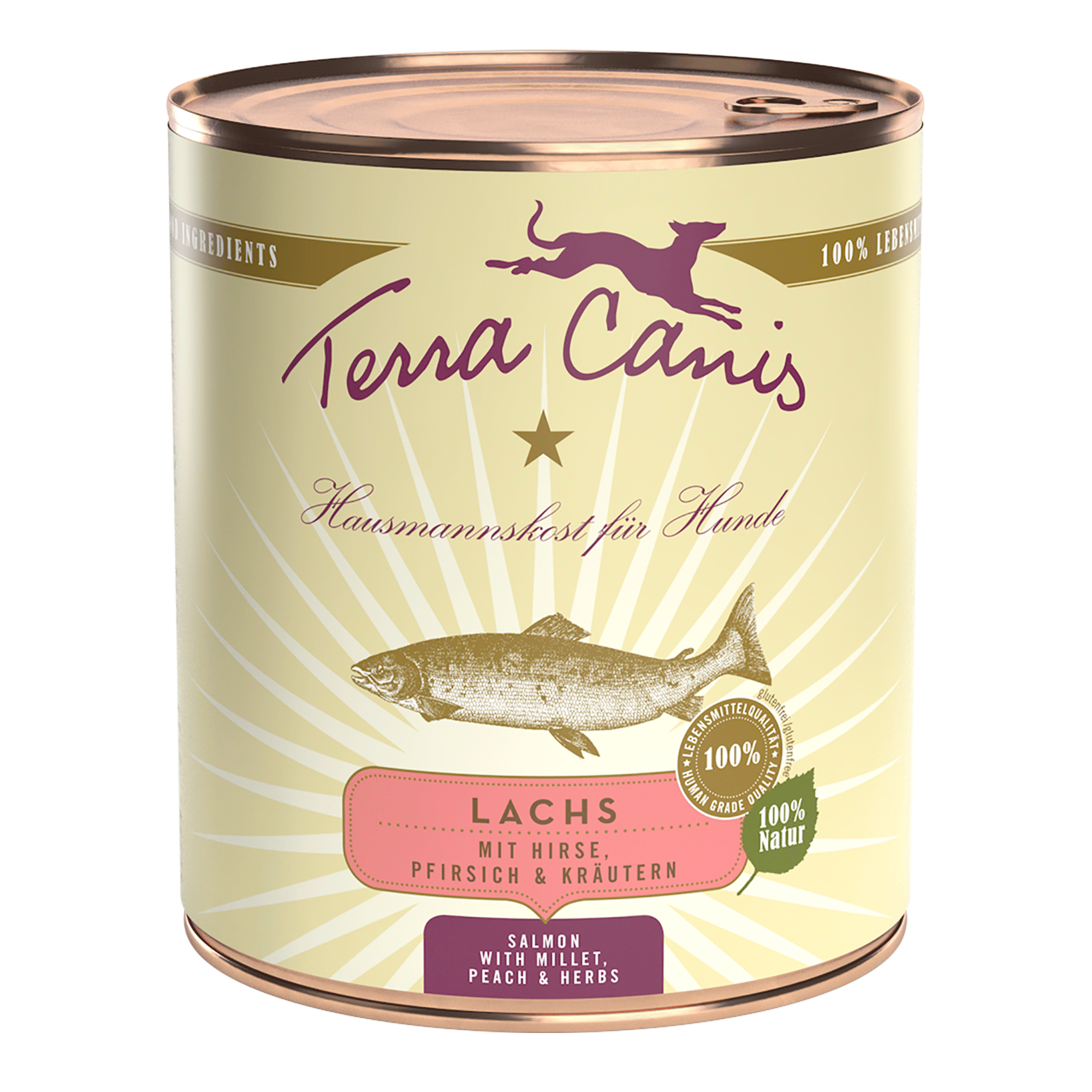 Classic, saumon avec millet, pêche & fines herbes 800g Classic, saumon avec millet, pêche & fines herbes 800g