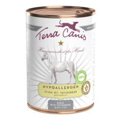 Hypoallergénique,Cheval avec topinambour