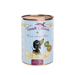 Chiots, poulet a. courge, camomille+tomate