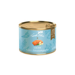 Chat s. céréales saumon