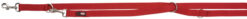 Premium laisse réglable, 2m,rouge