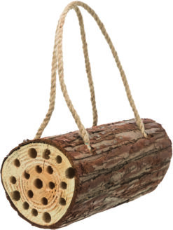 Alternative view of Hôtel pour abeille, en bois d'écorce, 30×35×12cm