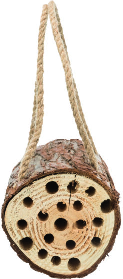 Hôtel pour abeille, en bois d'écorce, 30×35×12cm