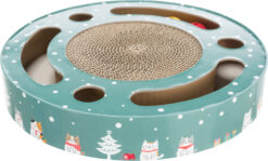 Xmas griffoir tambour avec jouets, ø 33×5,5 cm