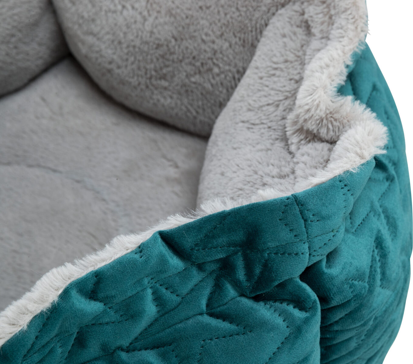 Lit Estelle, ø 50 cm, vert/gris Lit Estelle, ø 50 cm, vert/gris