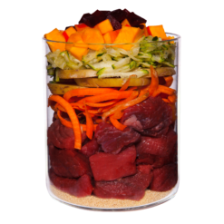 Alternative view of Classic, gibier à la citrouille, amarante & airelles rouges