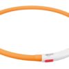 Flash anneau lumineux USB, silicone, XS-XL: 70 cm/ø 10 mm, o