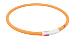 Flash anneau lumineux USB, silicone, XS-XL: 70 cm/ø 10 mm, o