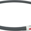 Flash Leuchtring USB, Silikon, XS-XL: 70cm/ø 10mm, schwarz