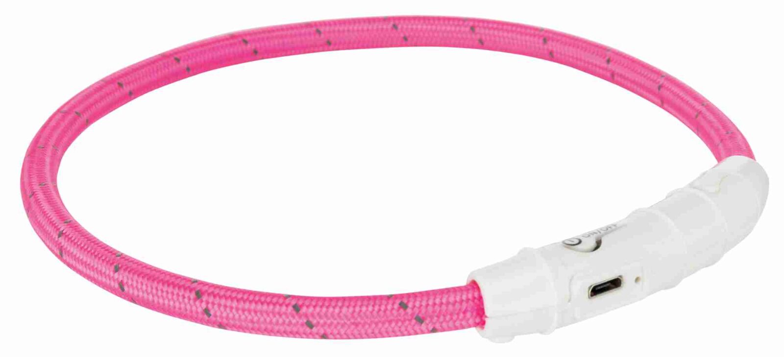 Flash Leuchtring USB, pink XS-S: 35cm/ø 7mm Flash Leuchtring USB, pink XS-S: 35cm/ø 7mm