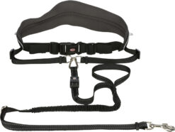 Alternative view of Ceinture ventrale avec laisse,noir/graphit