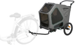 Alternative view of Fahrrad-Anhänger, M: 50×72×87/138 cm, grau/salbei