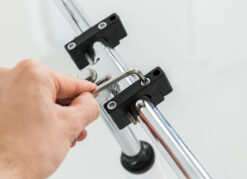 Alternative view of Halter für Front-Fahrradkorb  13107