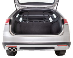 Grille pare-chien de sécurit, pour voiture, argent