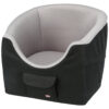 Siège de voiture, 41x39x42cm, noir/gris