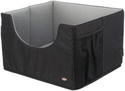 Siège de voiture, 45×28×40cm, noir/gris