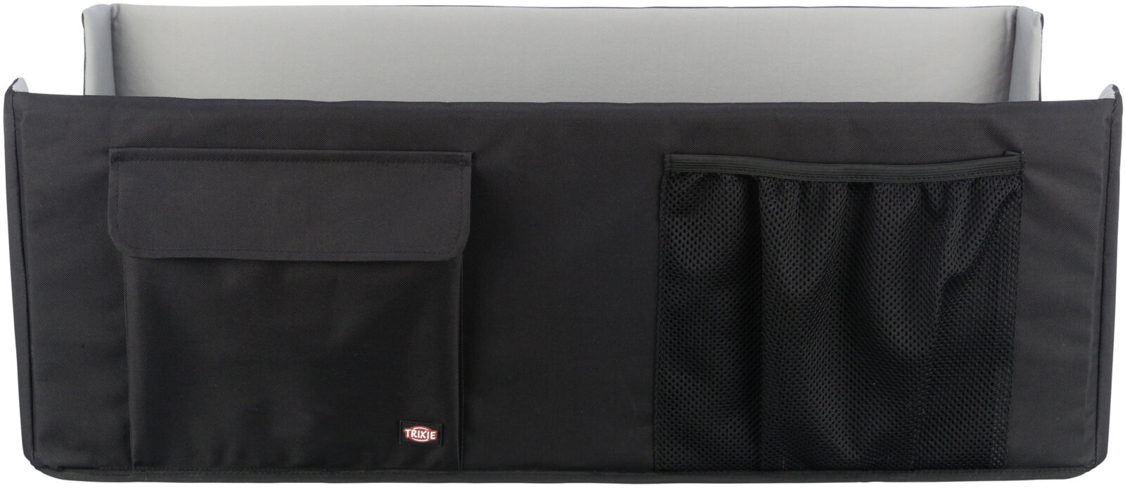 Siège de voiture, double, 80×28×39cm, noir/gris Siège de voiture, double, 80×28×39cm, noir/gris