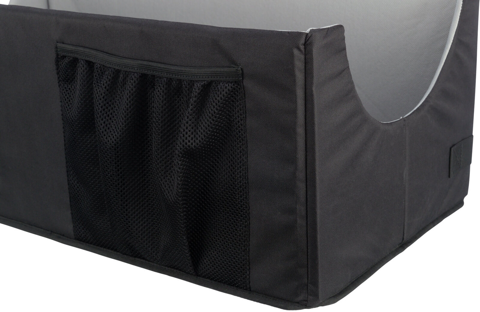 Siège de voiture, double, 80×28×39cm, noir/gris Siège de voiture, double, 80×28×39cm, noir/gris