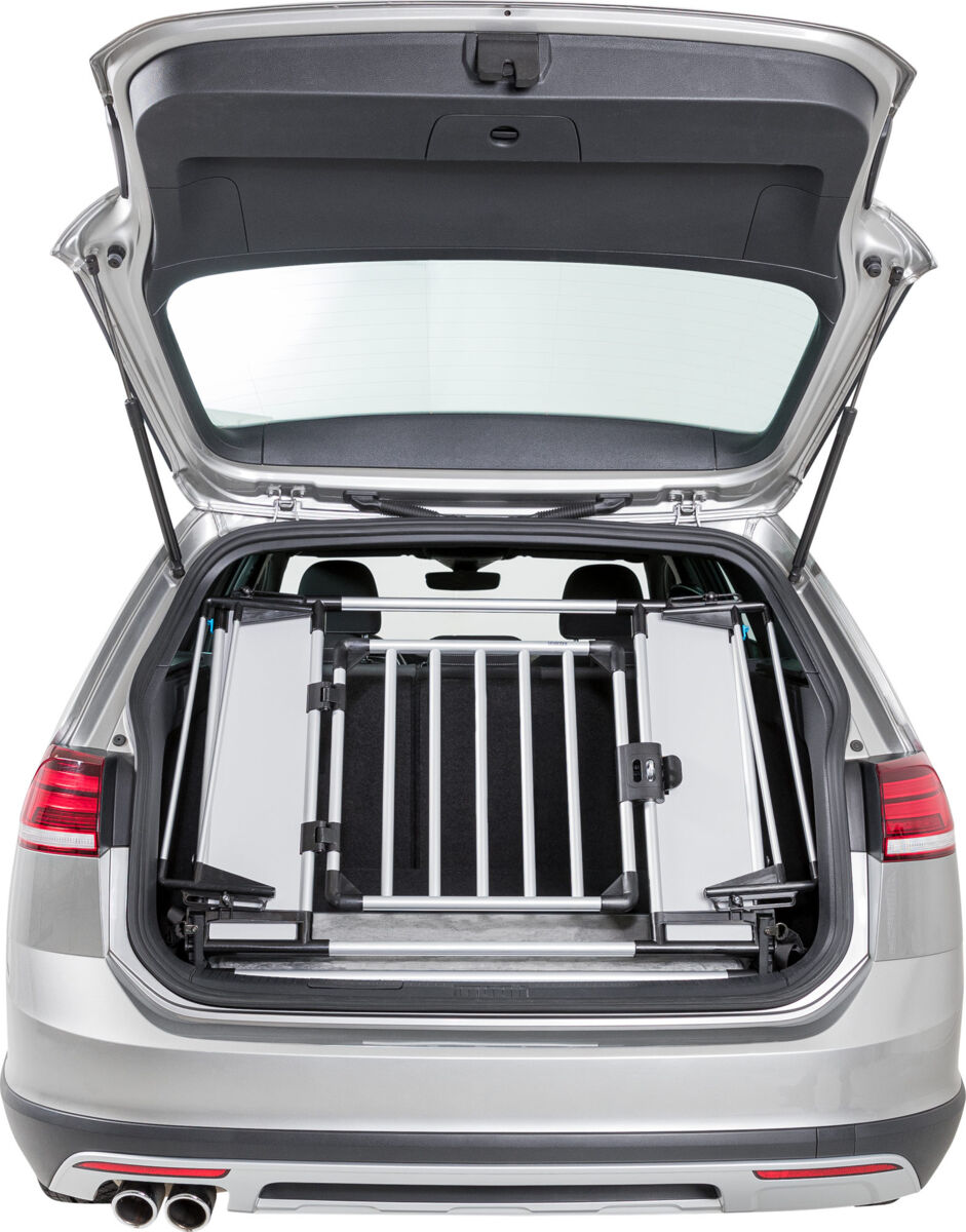 Grille arrière universelle pour voiture, 94-114×69cm, argent Grille arrière universelle pour voiture, 94-114×69cm, argent