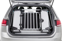 Grille arrière universelle pour voiture, 94-114×69cm, argent