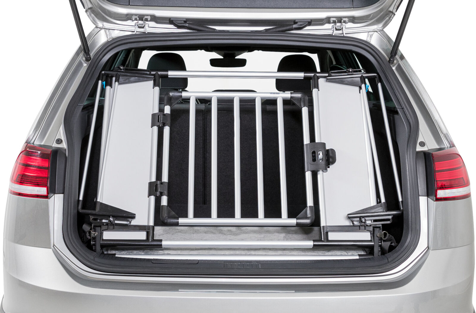 Grille arrière universelle pour voiture, 94-114×69cm, argent Grille arrière universelle pour voiture, 94-114×69cm, argent