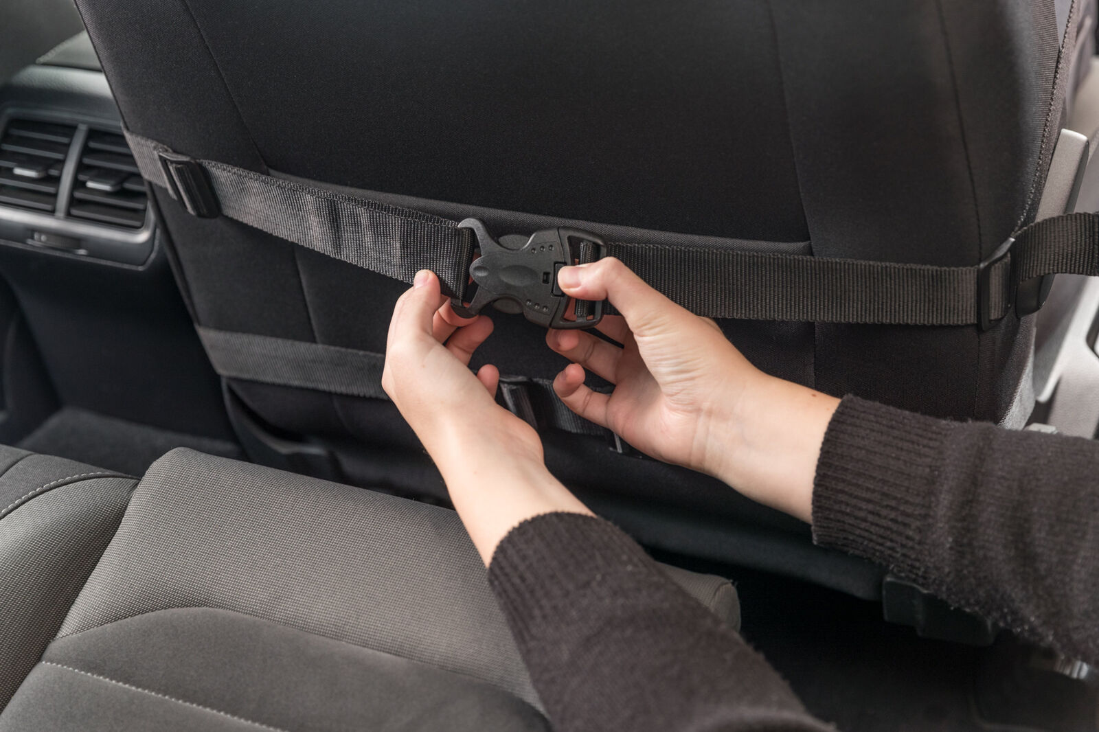 Siège de voiture p. pet.chien en nylon 45x39x38,5cm Siège de voiture p. pet.chien en nylon 45x39x38,5cm