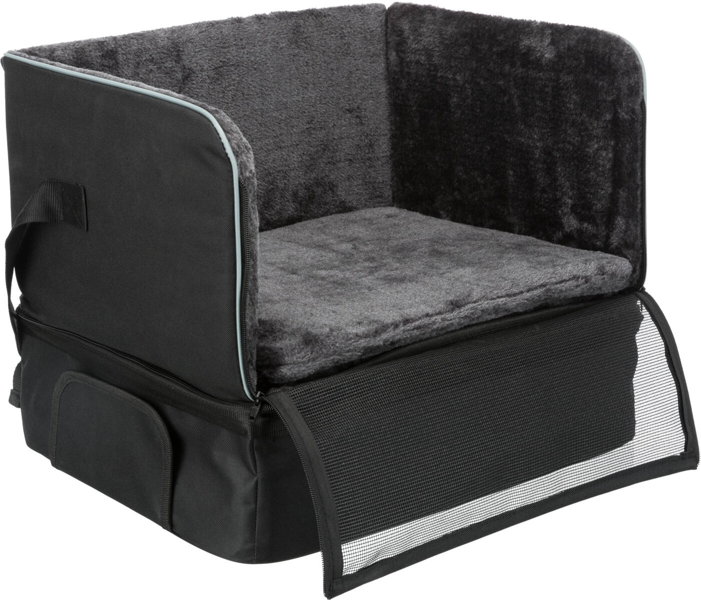 Siège de voiture p. pet.chien en nylon 45x39x38,5cm Siège de voiture p. pet.chien en nylon 45x39x38,5cm