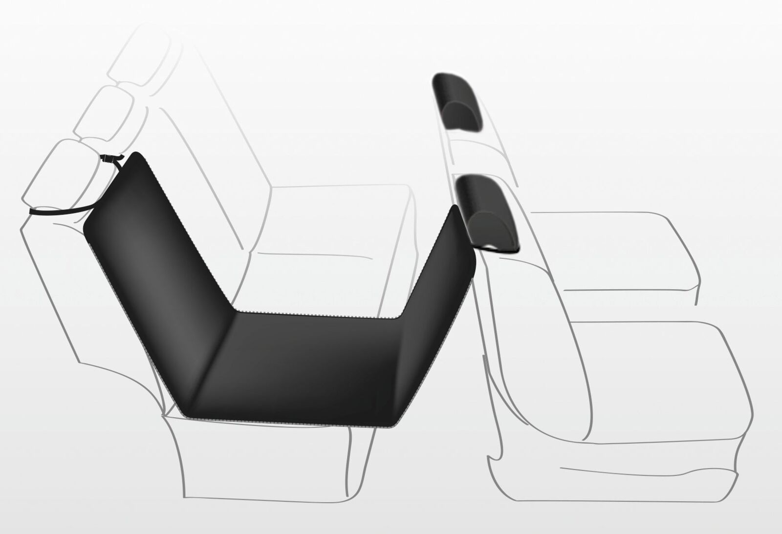 Couverture p.siège 1.45x1.60m Nylon Couverture p.siège 1.45x1.60m Nylon