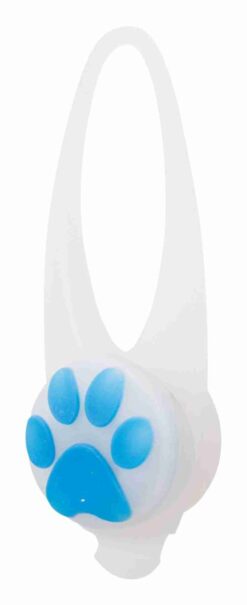 Flasher pour chien, ø 2,4 cm/8 cm, blanc avec motif