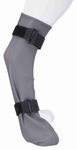 Chaussette de protection, silicone, S: 6cm/30cm, gris