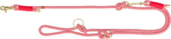 Soft Rope laisse réglable, rouge/crème