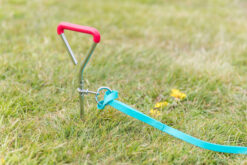 Alternative view of Piquet d'attache chromé,40cm