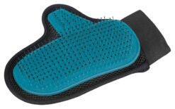 Gant pour le soin du pelage, brosse métallique, 18×24cm