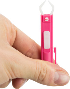 Alternative view of Pincette enlève tiques, plastique, vrac, 9cm