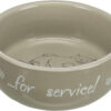 Ecuelle chat céramique Thanks for Service, 0,3 l