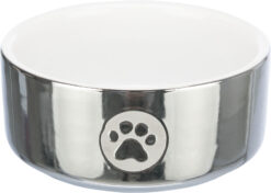 Alternative view of Ecuelle céramique avec motifs, 0,3 l/, argent/blanc