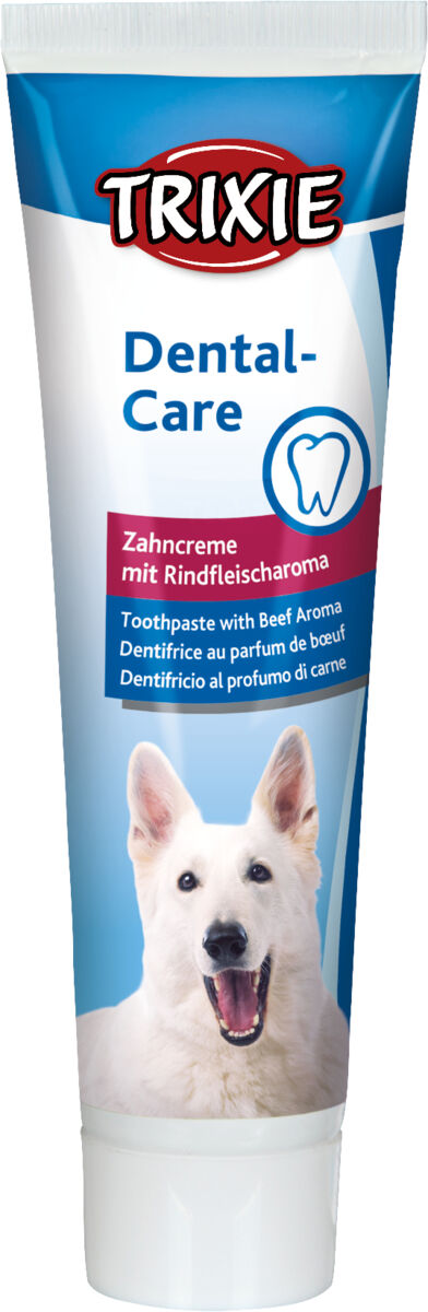 Dentifrice, goût buf, pour chien 100gr Dentifrice, goût buf, pour chien 100gr