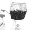 Panier p.bicycl. av.barreaux, 50x41x35cm,noir