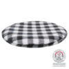 Coussin chauffant a réchauffer au micro-ondes,noir/blanc