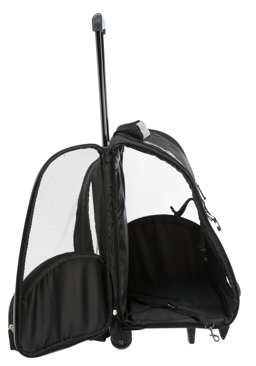 Trolley 36×50×27cm, en nylon, noir Trolley 36×50×27cm, en nylon, noir