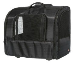 Trolley "Elegance", en nylon, noir