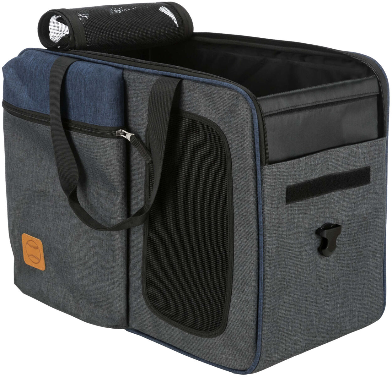 Sac à dos et Sac Tara 2 en 1, 25×38×50cm, gris/bleu Sac à dos et Sac Tara 2 en 1, 25×38×50cm, gris/bleu