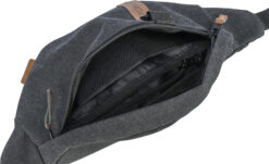 Alternative view of BE NORDIC, sac banane, pochette, sangle ventr., 50-165, noir