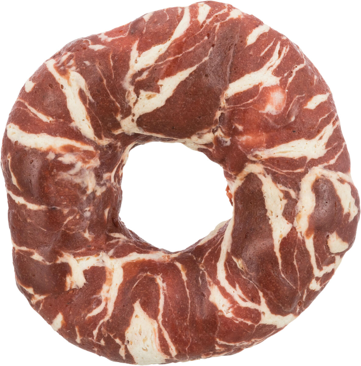 Denta Fun Marbled Beef Chewing Ring, en vrac, ø10cm 110g Denta Fun Marbled Beef Chewing Ring, en vrac, ø10cm 110g